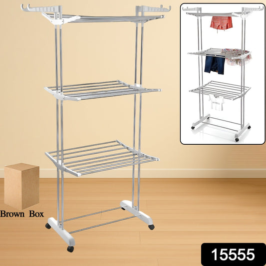 Fresh Nest Rolling Cloth Dryer β 3 Tier