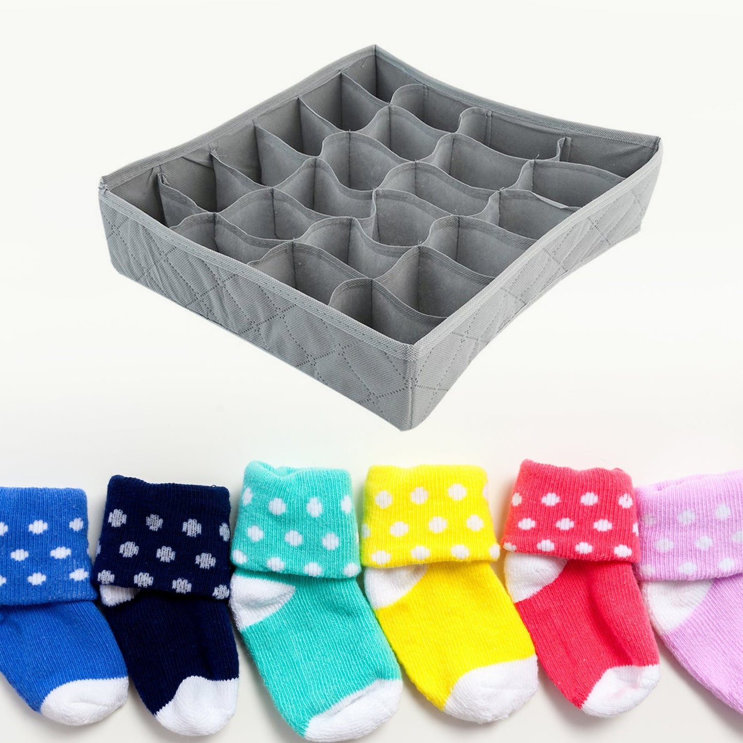 Lightweight folding storage box for Smart Shopy.
